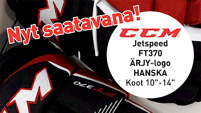 CCM hanskat Jokipojat logolla