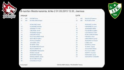 1.9.19 Jokipojat B - GrIFK B
