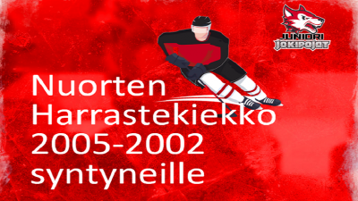 Harrastekiekko jatkuu vuodenvaihteen jälkeen!