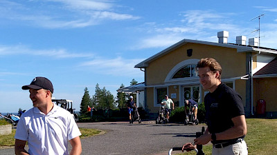 Hyväntekeväisyysgolf pelattiin upeassa säässä