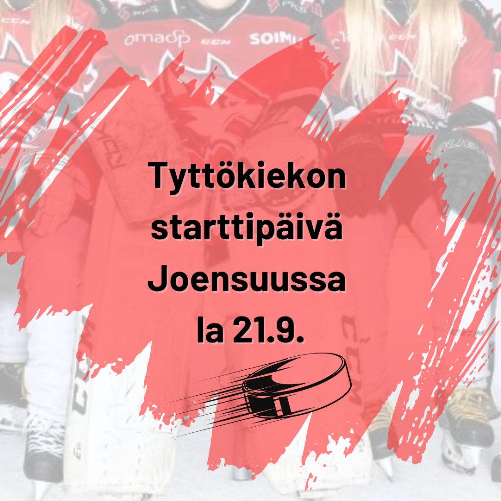 Tyttökiekon starttipäivä Joensuussa lauantaina 21.9.