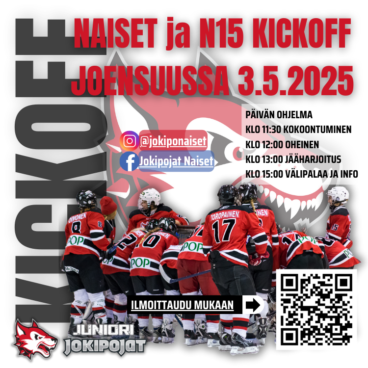 NAISTEN JA N15 IKÄLUOKAN KICKOFF JOENSUUSSA 3.5.2025