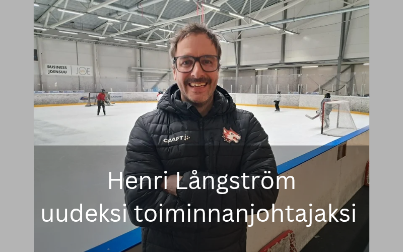 Juniori Jokipojat ry nimittää Henri Långströmin uudeksi toiminnanjohtajaksi
