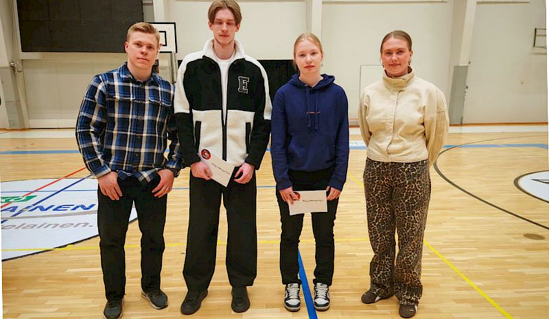 Kauden 2025-2026 päättäjäisten palkitut